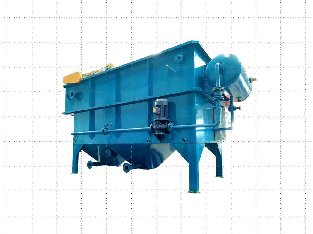 600噸廢水處理采用怎么樣的氣浮機(jī)？-樂中環(huán)保